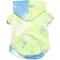 Show in main carousel: The Worthy Dog Tie Dye Dog Hoodie, Blue, Small slide 1 of 4