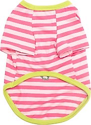 The Worthy Dog Al the Gator Tee Dog Shirt, Pink, Large slide 2 of 3