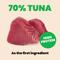Show in main carousel: Almo Nature HQS Natural Tuna & Whitebait Smelt in Broth Grain-Free Canned Cat Food, 2.47-oz, case of 24 slide 6 of 11