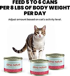 Almo Nature HQS Supportive Formulas Immune Support Formula Shredded Chicken Recipe with Blueberry in Gravy Wet Cat Food, 1.77-oz can, case of 6 slide 2 of 9