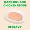 Show in main carousel: Almo Nature HQS Paté Mackerel & Chicken Recipe in Gravy Grain-Free Pate Wet Canned Cat Food, 2.47-oz can, case of 24 slide 3 of 10