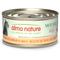 Show in main carousel: Almo Nature HQS Paté Tuna Recipe with Shrimps in Gravy Grain-Free Pate Wet Canned Cat Food, 2.47-oz can, case of 24 slide 1 of 11
