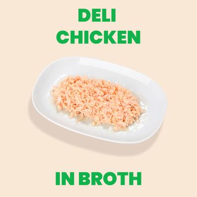 Show full view: Almo Nature HQS Natural Chicken Deli Broth Cat Wet Food, 2.47-oz can, case of 24 slide 3 of 12