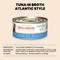 Show in main carousel: Almo Nature HQS Natural Tuna Atlantic Style in Broth Grain-Free Canned Cat Food, 5.29-oz, case of 24 slide 7 of 11