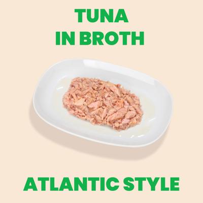 Show full view: Almo Nature HQS Natural Tuna Atlantic Style in Broth Grain-Free Canned Cat Food, 5.29-oz, case of 24 slide 3 of 11