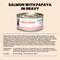 Show in main carousel: Almo Nature HQS Complete Salmon with Papaya Wet Cat Food, 2.47-oz can, case of 12 slide 7 of 9