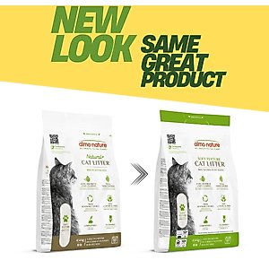 Almo Nature Unscented Clumping Plant-Based Natural Cat Litter, 10-lb bag