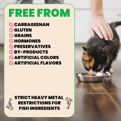 Show full view: Almo Nature HQS Natural Rotational Diet Chicken Selections & Tuna Pacific Style Variety Pack Canned Cat Food, 2.47-oz, case of 12 slide 6 of 11