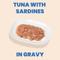 Show in main carousel: Almo Nature HQS Complete Tuna with Sardine Grain-Free Canned Cat Food, 2.47-oz, case of 12 slide 3 of 9