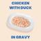 Show in main carousel: Almo Nature HQS Complete Chicken with Duck Grain-Free Canned Cat Food, 2.47-oz, case of 12 slide 3 of 9