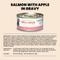 Show in main carousel: Almo Nature HQS Complete Salmon Recipe with Apples Grain-Free Canned Cat Food, 2.47-oz, case of 12 slide 7 of 10