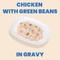 Show in main carousel: Almo Nature HQS Complete Chicken Recipe with Green Beans Grain-Free Canned Cat Food, 2.47-oz, case of 12 slide 3 of 9