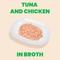 Show in main carousel: Almo Nature HQS Natural Tuna & Chicken in Broth Grain-Free Canned Cat Food, 2.47-oz, case of 24 slide 3 of 10