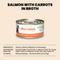 Show in main carousel: Almo Nature HQS Natural Salmon with Carrots in Broth Grain-Free Canned Cat Food, 2.47-oz, case of 24 slide 7 of 11