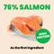 Show in main carousel: Almo Nature HQS Natural Salmon in Broth Grain-Free Canned Cat Food, 2.47-oz, case of 24 slide 6 of 11