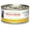 Show in main carousel: Almo Nature HQS Natural Salmon & Chicken in Broth Grain-Free Canned Cat Food, 2.47-oz, case of 24 slide 1 of 12
