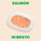 Show in main carousel: Almo Nature HQS Natural Salmon in Broth Grain-Free Canned Cat Food, 2.47-oz, case of 24 slide 3 of 11
