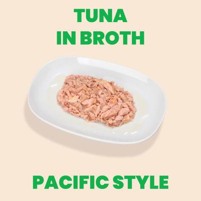 Show full view: Almo Nature HQS Natural Tuna in Broth Pacific Style Grain-Free Canned Cat Food, 2.47-oz, case of 24 slide 3 of 11