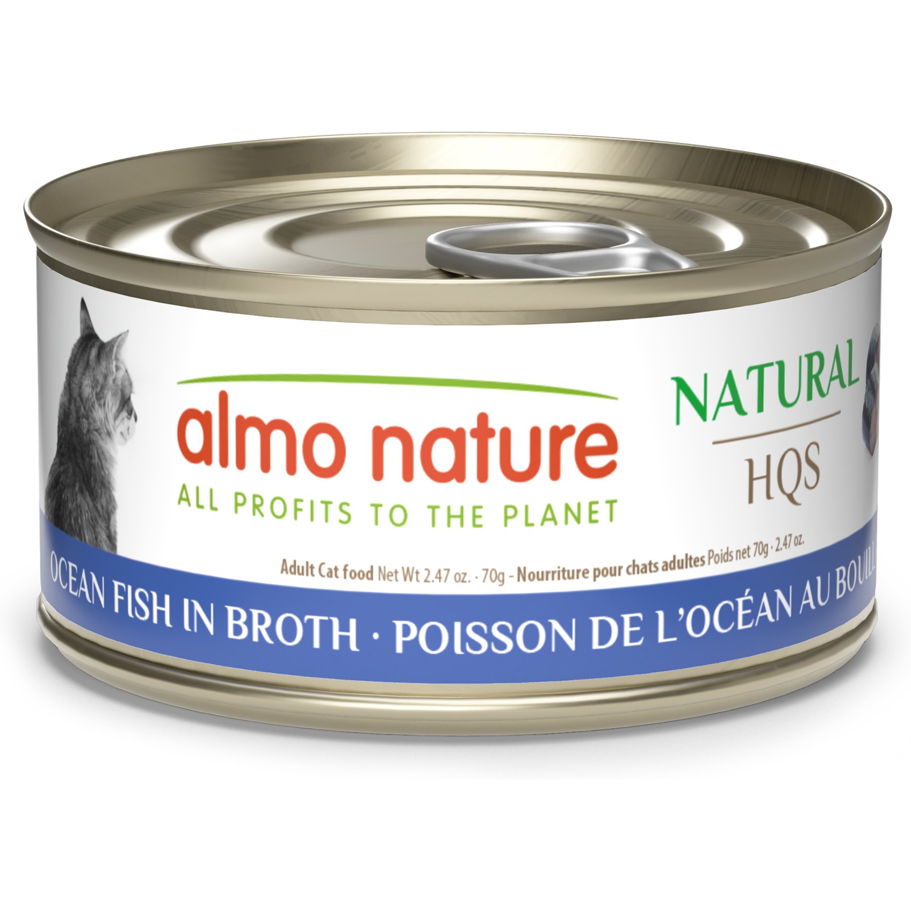 Almo Nature Legend 100% Natural Ocean Fish Cat Food, 2.47-oz, 24 ct
