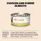 Show in main carousel: Almo Nature HQS Natural Chicken & Cheese Adult Grain-Free Canned Cat Food, 2.4-oz can, case of 24 slide 7 of 11