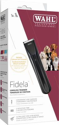 Show full view: Wahl Fidela Cordless Dog Trimmer Kit, Black slide 5 of 12
