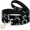 Show in main carousel: Buckle-Down Warner Bros. Beetlejuice Sandworm Healftone Repeat Polyester Dog Leash, Black, 6-ft long, 1-in wide slide 1 of 2