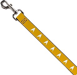 Buckle-Down Star Trek Starfleet Insignia Polyester Dog Leash, Yellow, 6-ft long, 1-in wide slide 2 of 2