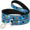 Show in main carousel: Buckle-Down Star Wars Jedi Order & Rebel Alliance Icons Scattered Polyester Dog Leash, Blue, 4-ft long, 1-in wide slide 1 of 2