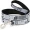 Show in main carousel: Buckle-Down Star Wars Stormtroopers Utility Belt Bounding Polyester Dog Leash, White, 4-ft long, 1-in wide slide 1 of 2