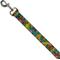 Show in main carousel: Buckle-Down Scooby Doo & Shaggy Poses Munchies Tie-Dye Polyester Dog Leash, 6-ft long, 1-in wide slide 2 of 2