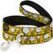 Show in main carousel: Buckle-Down Peanuts I Am Charlie Brown Poses & Zig Zag Stripe Polyester Dog Leash, Yellow, 6-ft long, 1-in wide slide 1 of 2