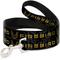 Show in main carousel: Buckle-Down GM Pontiac Firebird Logo Polyester Dog Leash, Yellow, 6-ft long, 1-in wide slide 1 of 3