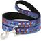 Show in main carousel: Buckle-Down Peanuts Astronaut Snoopy Launch Poses Polyester Dog Leash, 4-ft long, 1-in wide slide 1 of 3