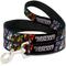 Show in main carousel: Buckle-Down Marvel Comics Guardians of the Galaxy Character Pose Blocks Polyester Dog Leash, Black, 6-ft long, 1-in wide slide 1 of 7