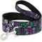 Show in main carousel: Buckle-Down DC Comics Joker Face Logo Spades Polyester Dog Leash, Purple, 6-ft long, 1-in wide slide 1 of 7
