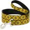 Show in main carousel: Buckle-Down Harry Potter Hufflepuff Crest Plaid Polyester Dog Leash, Yellow, 4-ft long, 1-in wide slide 1 of 6