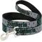 Show in main carousel: Buckle-Down Warner Bros. Harry Potter Slytherin Checker Blocks Polyester Dog Leash, Green, 6-ft long, 1-in wide slide 1 of 6