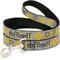 Show in main carousel: Buckle-Down Warner Bros. Harry Potter Hufflepuff Stars Argyle Plaid Gray Gold Browns Polyester Dog Leash, Yellow, 6-ft long, 1-in wide slide 1 of 6