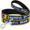 Show in main carousel: Buckle-Down Grateful Dead Text Box & Steal Your Face Logo Polyester Dog Leash, 6-ft long, 1-in wide slide 1 of 7