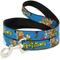 Show in main carousel: Buckle-Down The Flintstones The Flintstones & Rubbles Group Pose Logo Polyester Dog Leash, Blue, 4-ft long, 1-in wide slide 1 of 7
