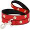 Show in main carousel: Buckle-Down DC Comics Flash Logo Polyester Dog Leash, Red, 6-ft long, 1-in wide slide 1 of 7