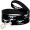 Show in main carousel: Buckle-Down Ford Mustang Black Logo Repeat Polyester Dog Leash, White, 6-ft long, 1-in wide slide 1 of 6