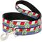 Show in main carousel: Buckle-Down Disney Toy Story Buzz Lightyear Space Ranger Stripe Polyester Dog Leash, Purple, 6-ft long, 1-in wide slide 1 of 7