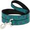 Show in main carousel: Buckle-Down Disney Monsters Inc. Sulley Bounding Spots Polyester Dog Leash, Turquoise, 6-ft long, 1-in wide slide 1 of 6