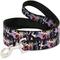 Show in main carousel: Buckle-Down Disney Villains Stacked Polyester Dog Leash, Black, 6-ft long, 1-in wide slide 1 of 7