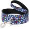 Show in main carousel: Buckle-Down Disney Donald Duck Face Poses Scattered Polyester Dog Leash, Blue, 4-ft long, 1-in wide slide 1 of 6