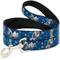 Show in main carousel: Buckle-Down Disney Frozen Olaf Poses Snowflakes Polyester Dog Leash, Blue, 6-ft long, 1-in wide slide 1 of 6