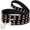 Show in main carousel: Buckle-Down Disney Classic Mickey Mouse Pose Polyester Dog Leash, Black, 6-ft long, 1-in wide slide 1 of 7