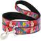 Show in main carousel: Buckle-Down Disney Ariel Flounder Fish Trio Poses Polyester Dog Leash, Pink, 6-ft long, 1-in wide slide 1 of 6