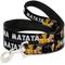 Show in main carousel: Buckle-Down Lion King Simba Nala Hakuna Matata Polyester Dog Leash, Black, 6-ft long, 1-in wide slide 1 of 8